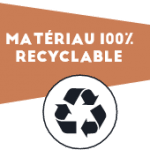 matériaux 100% recyclable